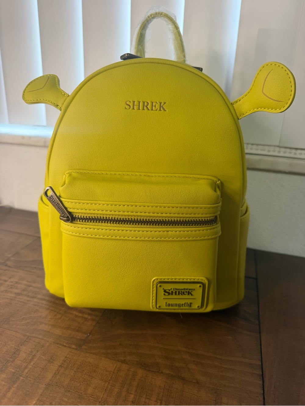 Shrek rare sold out loungefly backpack mini backpack new green Shrek